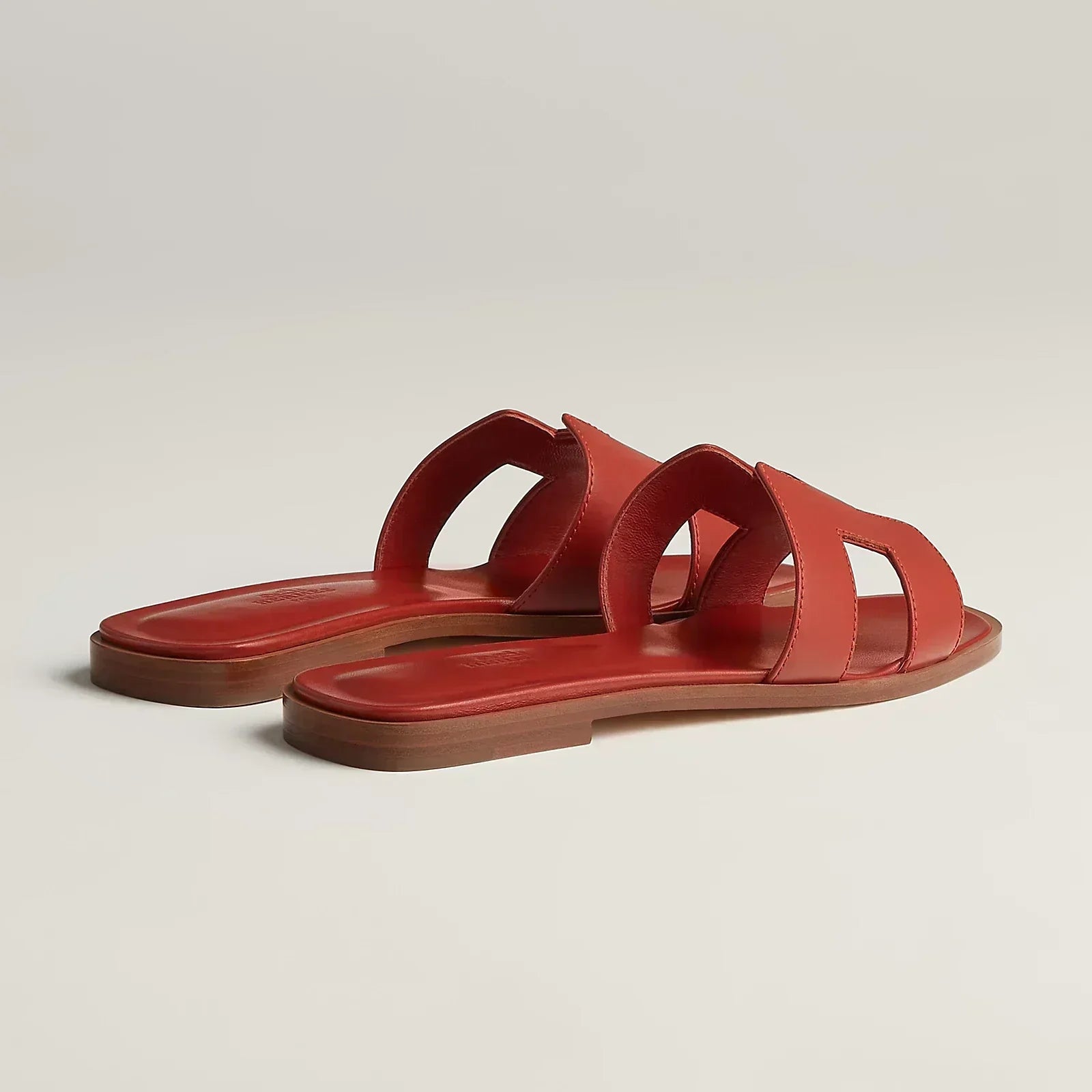 Sandales Oran - Orange brûlé
